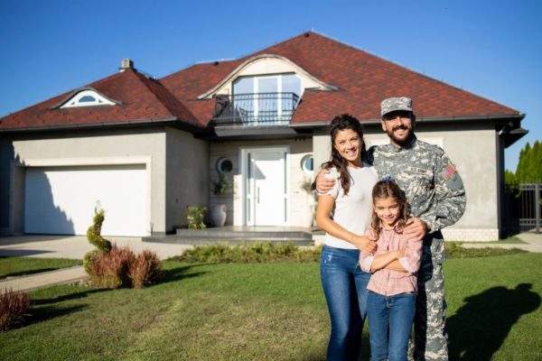 Veteran buying a home with a VA loan